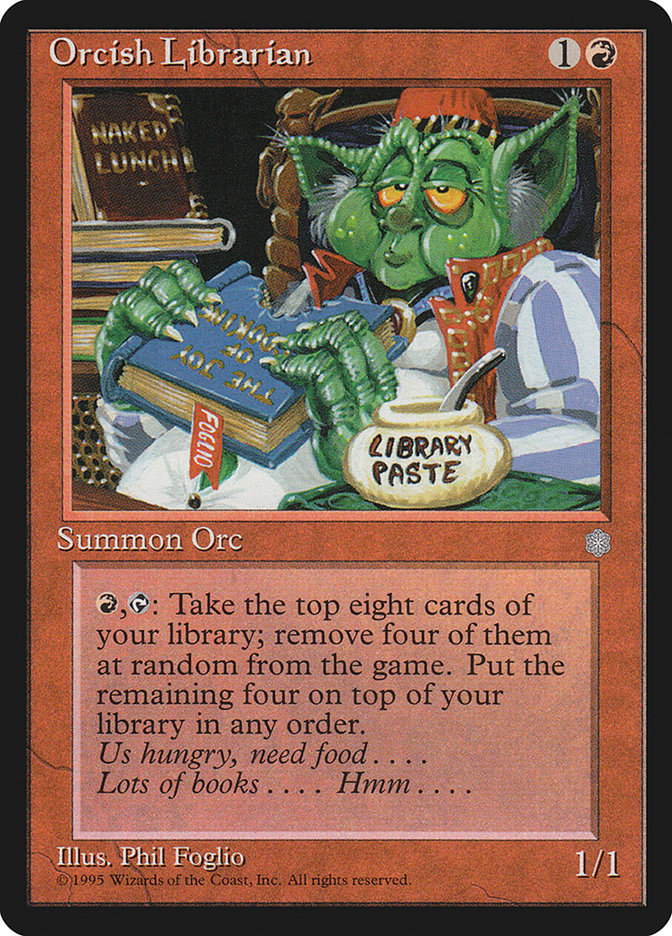 Orcish Librarian (209) [Ice Age] | Odin's Place