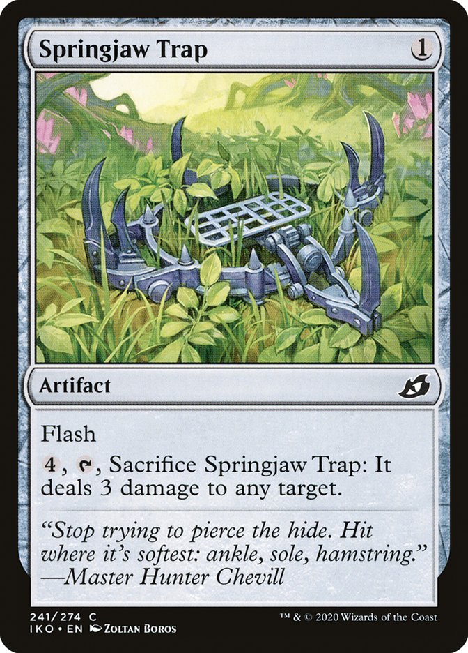 Springjaw Trap [Ikoria: Lair of Behemoths] | Odin's Place