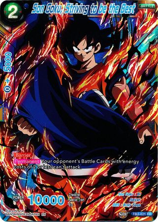 Son Goku, Striving to be the Best (TB3-021) [Clash of Fates] | Odin's Place