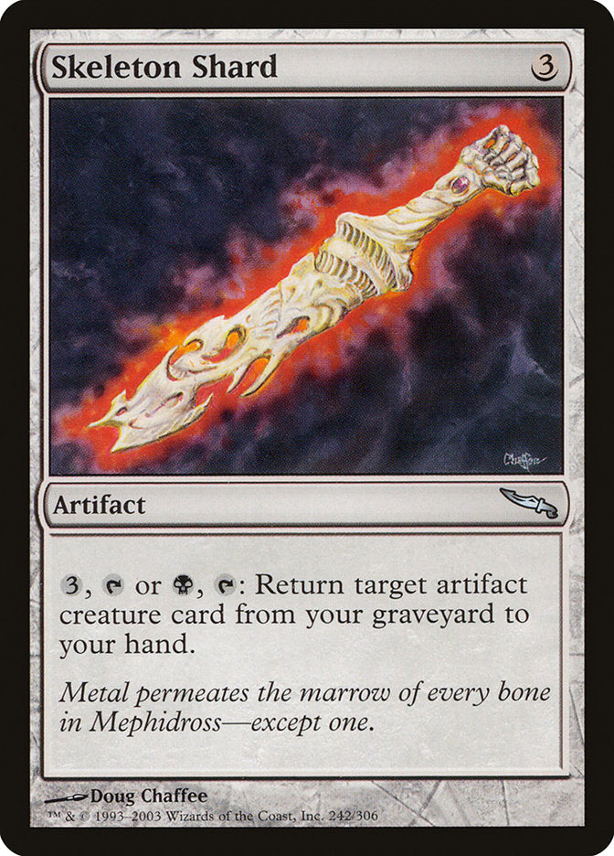 Skeleton Shard (242) [Mirrodin] | Odin's Place