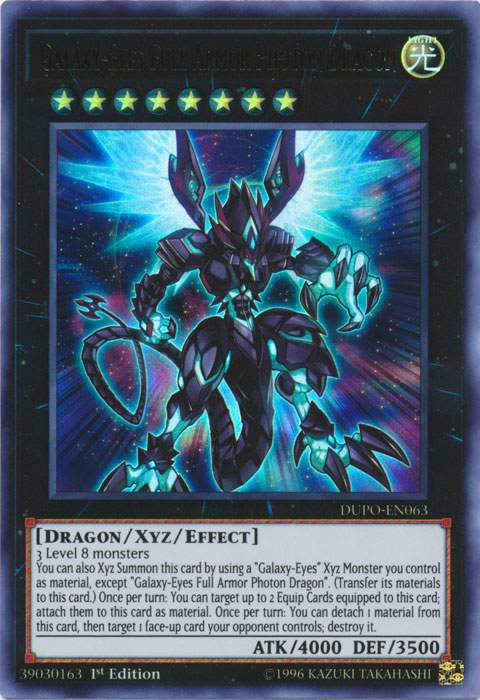 Galaxy-Eyes Full Armor Photon Dragon [DUPO-EN063] Ultra Rare | Odin's Place