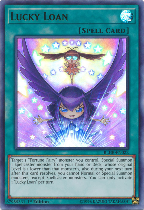 Lucky Loan [BLHR-EN022] Ultra Rare | Odin's Place