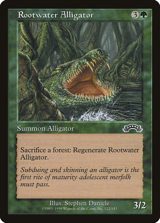 Rootwater Alligator (122) [Exodus] | Odin's Place
