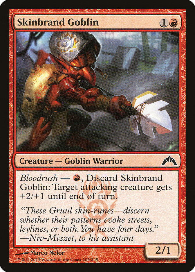 Skinbrand Goblin (105) [Gatecrash] | Odin's Place