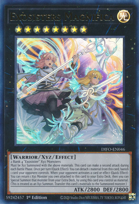 Exosisters Magnifica [DIFO-EN046] Ultra Rare | Odin's Place