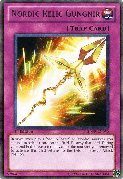 Nordic Relic Gungnir [STOR-EN070] Rare | Odin's Place