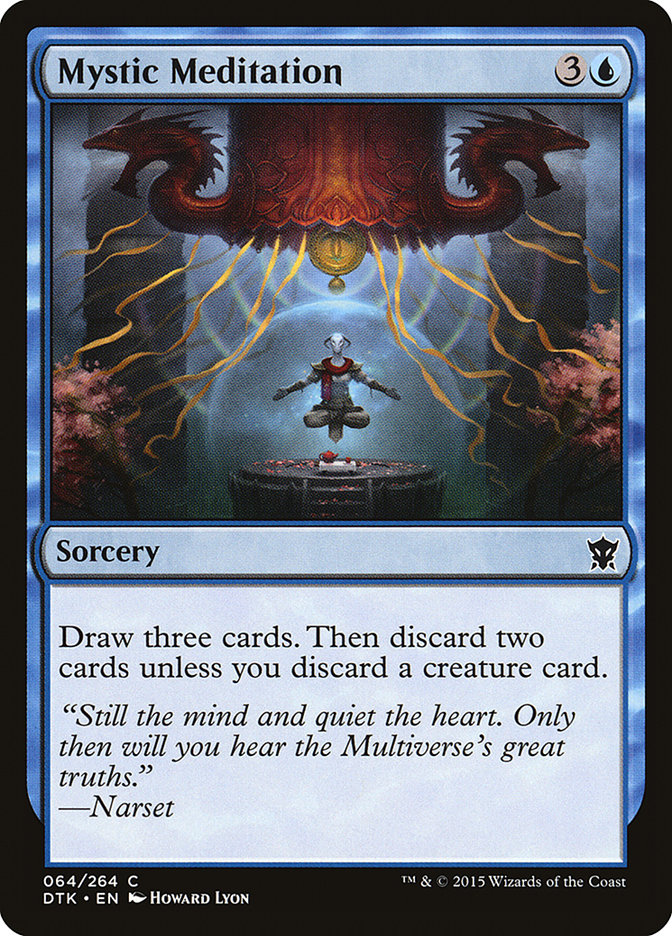 Mystic Meditation (64) [Dragons of Tarkir] | Odin's Place