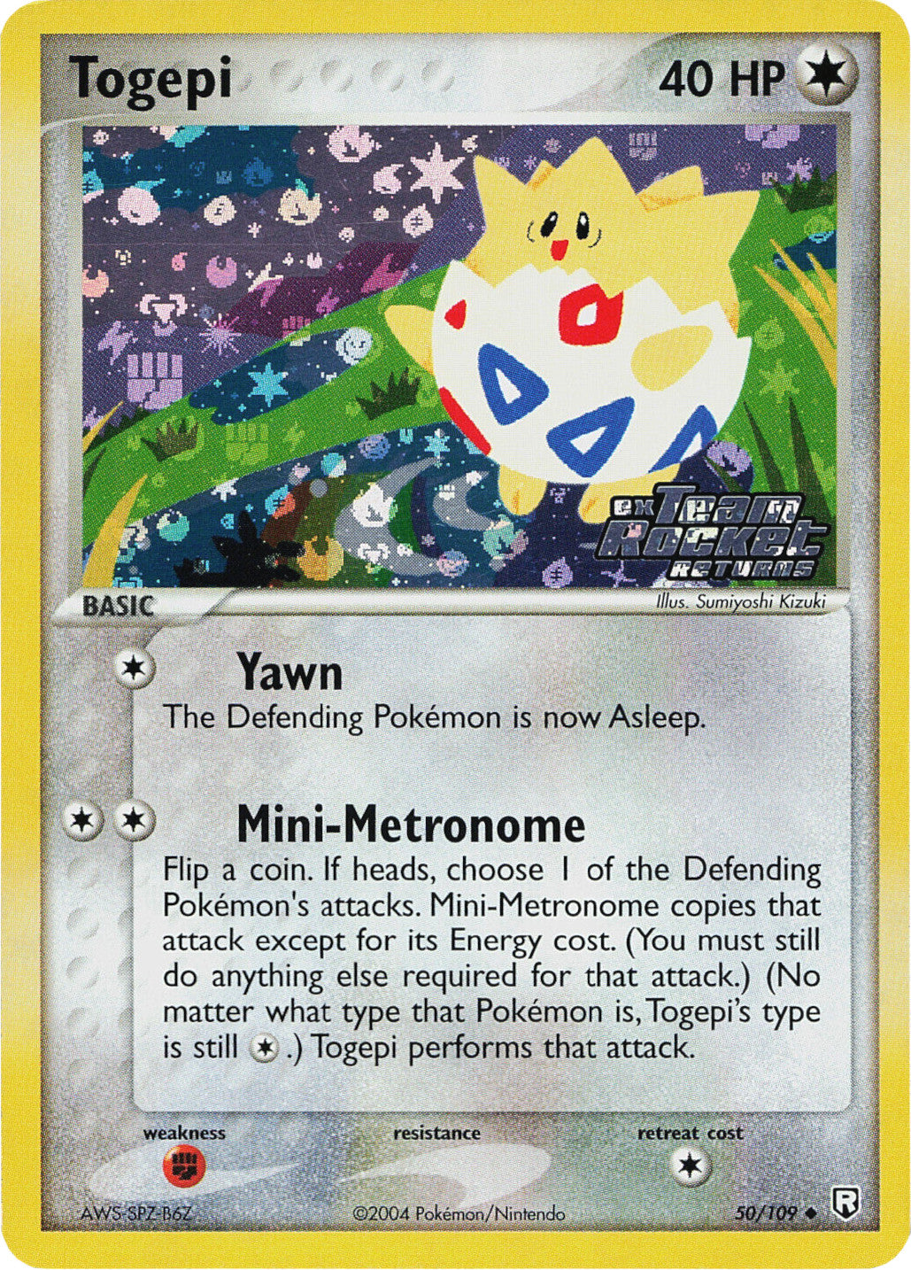 Togepi (50/109) (Stamped) [EX: Team Rocket Returns] | Odin's Place