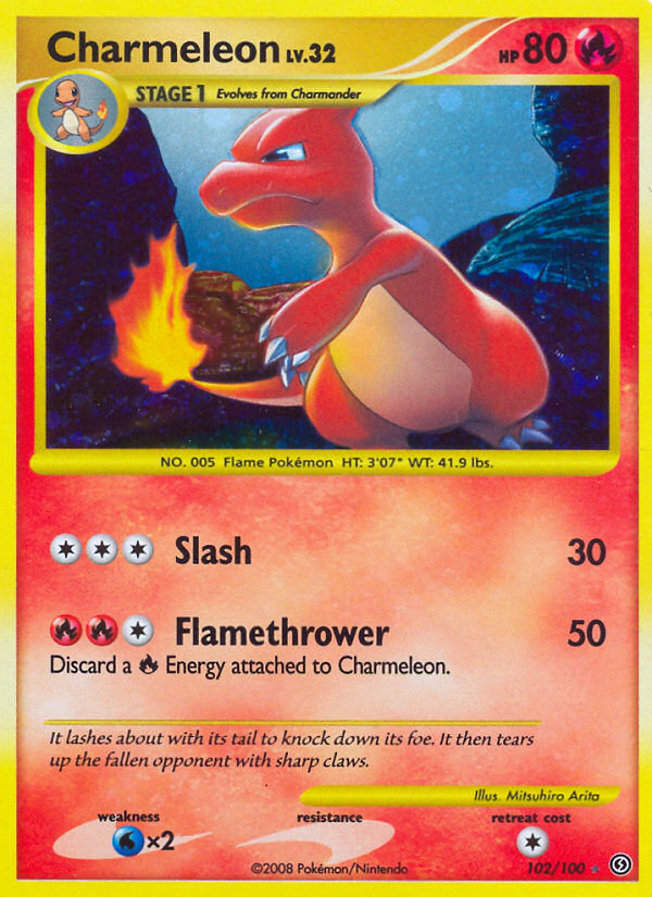Charmeleon (102/100) [Diamond & Pearl: Stormfront] | Odin's Place