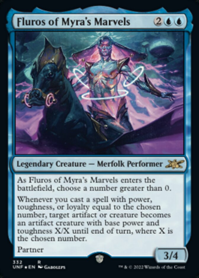 Fluros of Myra's Marvels (Galaxy Foil) [Unfinity] | Odin's Place