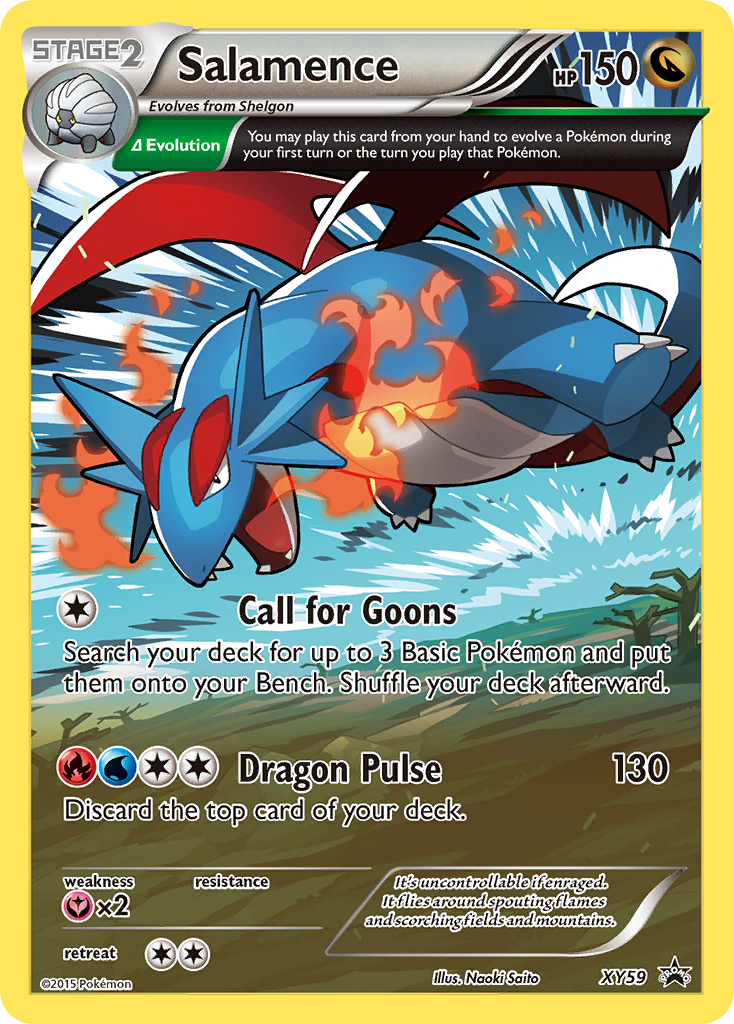 Salamence (XY59) [XY: Black Star Promos] | Odin's Place