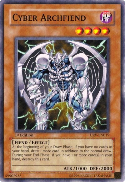 Cyber Archfiend [CRV-EN019] Common | Odin's Place