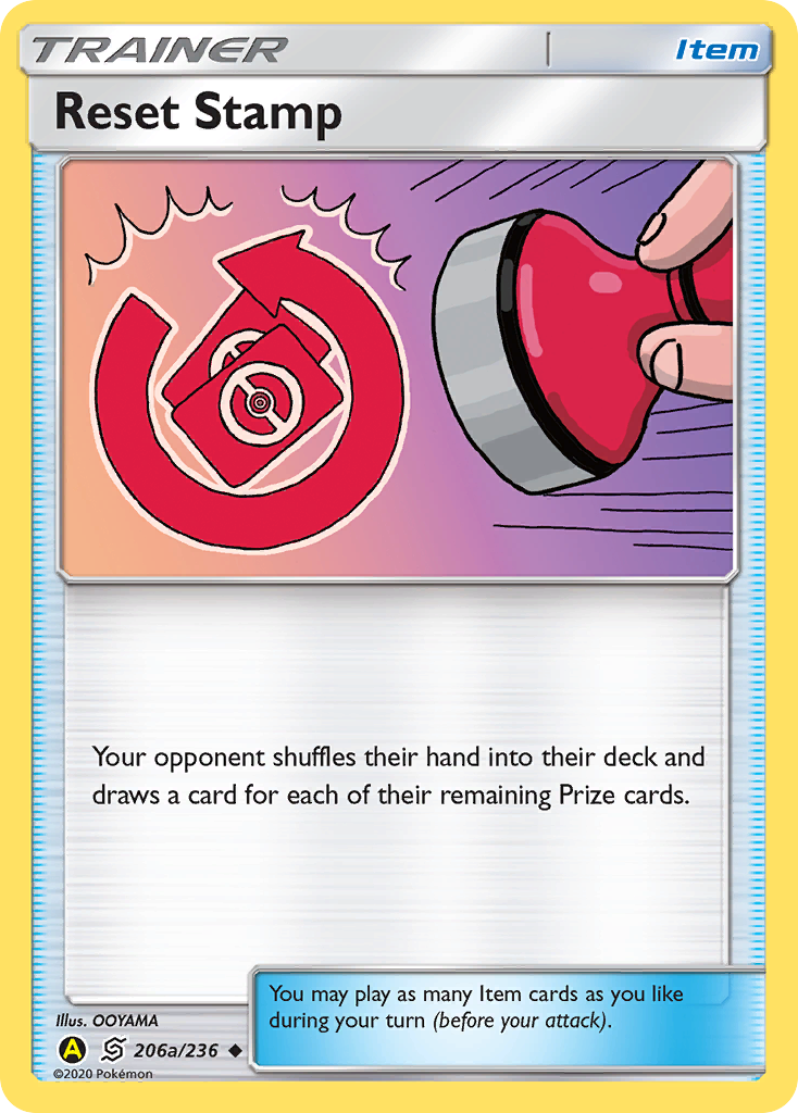 Reset Stamp (206a/236) [Alternate Art Promos] | Odin's Place