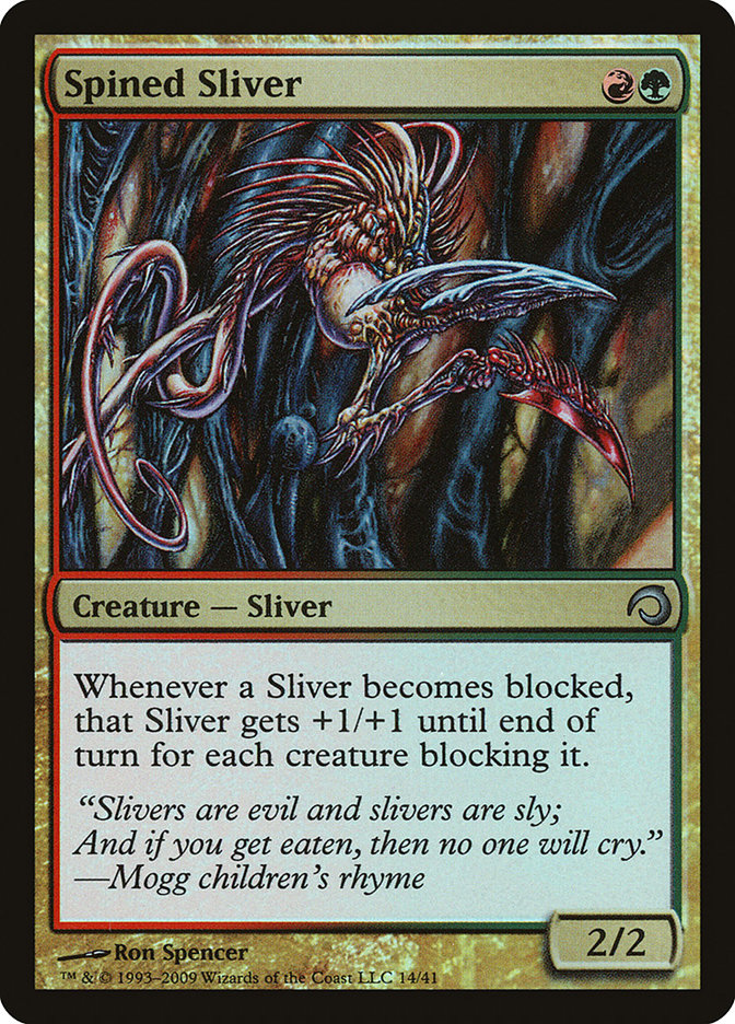 Spined Sliver (14) [Premium Deck Series: Slivers] | Odin's Place