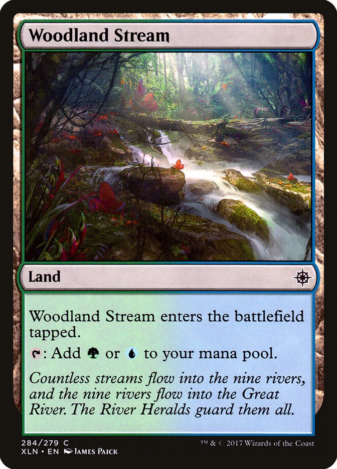 Woodland Stream (284) [Ixalan] | Odin's Place