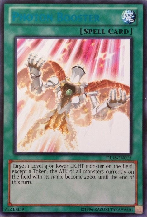 Photon Booster (Blue) [DL18-EN013] Rare | Odin's Place