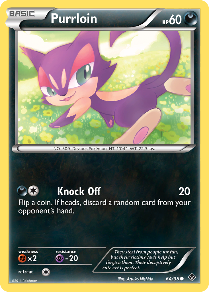 Purrloin (64/98) [Black & White: Emerging Powers] | Odin's Place