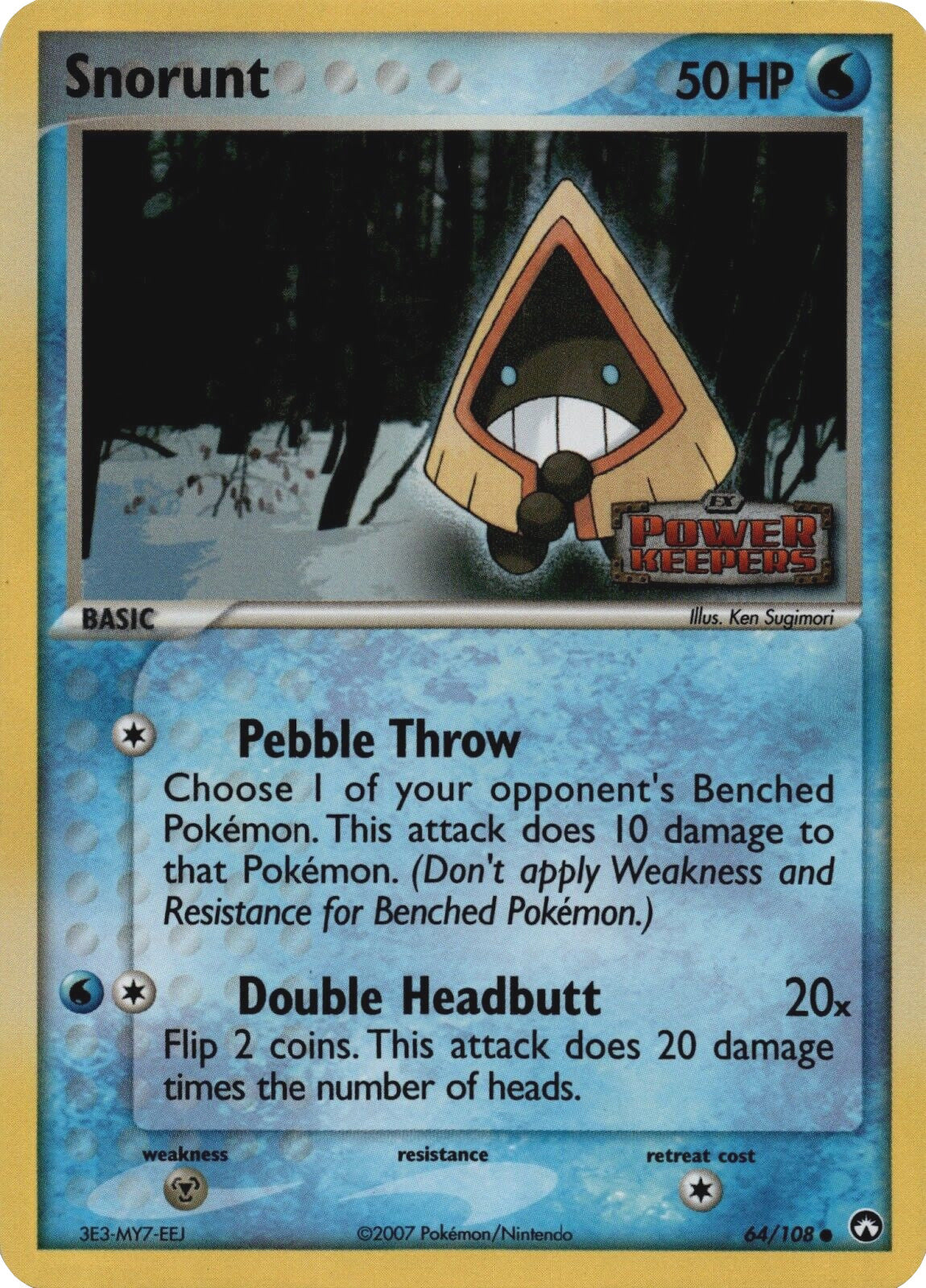 Snorunt (64/108) (Stamped) [EX: Power Keepers] | Odin's Place