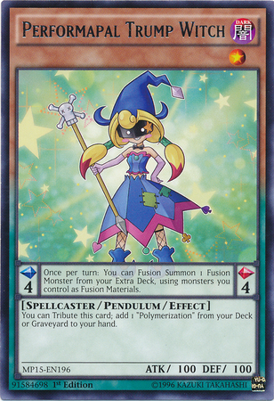 Performapal Trump Witch [MP15-EN196] Rare | Odin's Place