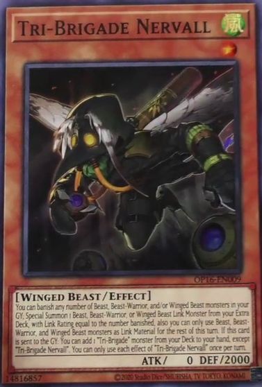 Tri-Brigade Nervall [OP16-EN009] Super Rare | Odin's Place