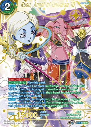 Kusu, Angel of Universe 10 (SPR) (BT16-139) [Realm of the Gods] | Odin's Place