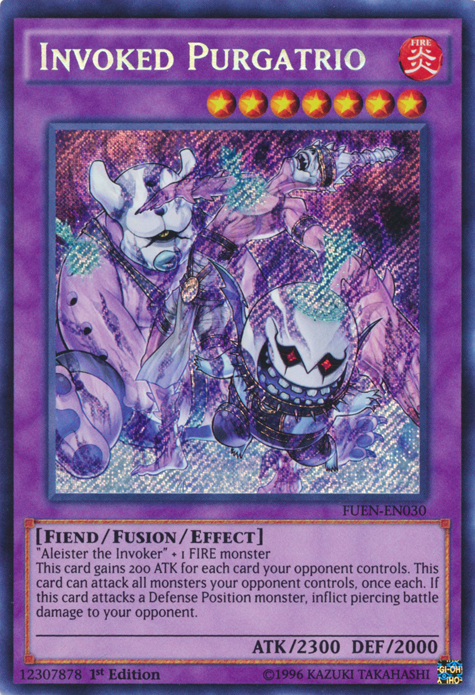 Invoked Purgatrio [FUEN-EN030] Secret Rare | Odin's Place