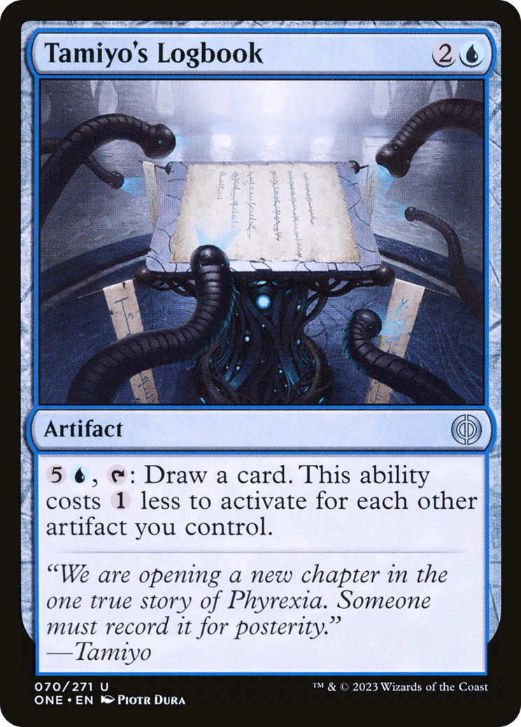 Tamiyo's Logbook [Phyrexia: All Will Be One] | Odin's Place