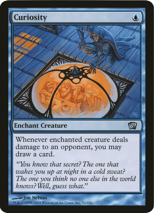 Curiosity (Oversized) [Eighth Edition Box Topper] | Odin's Place
