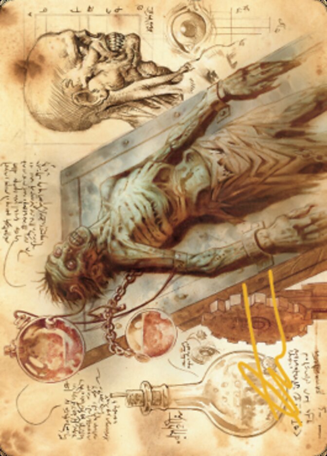 Ashnod's Altar Art Card (Gold-Stamped Signature) [The Brothers' War Art Series] | Odin's Place