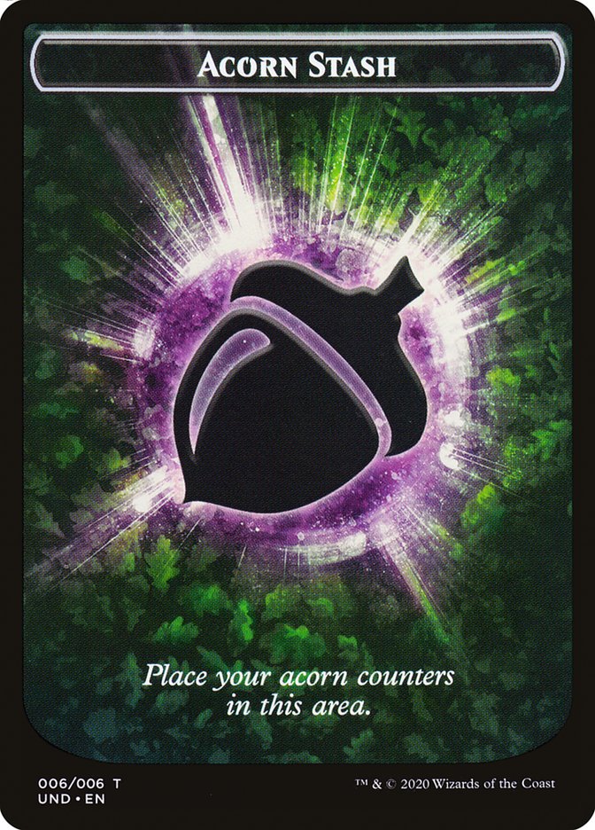 Giant Teddy Bear // Acorn Stash Double-Sided Token [Unsanctioned Tokens] | Odin's Place