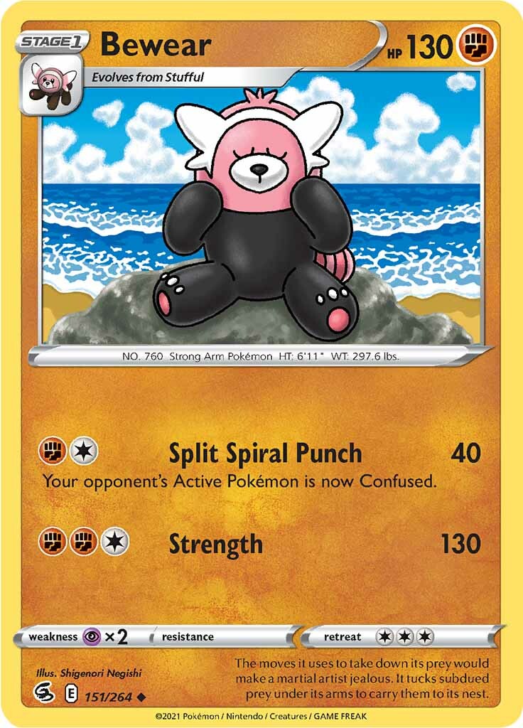 Bewear (151/264) [Sword & Shield: Fusion Strike] | Odin's Place