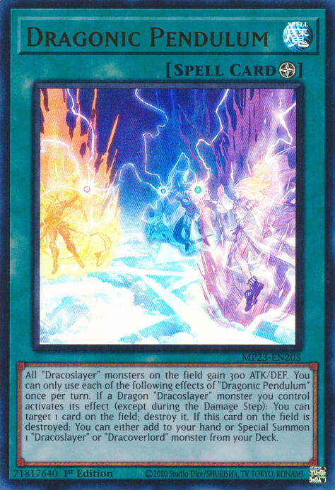 Dragonic Pendulum [MP23-EN205] Ultra Rare | Odin's Place