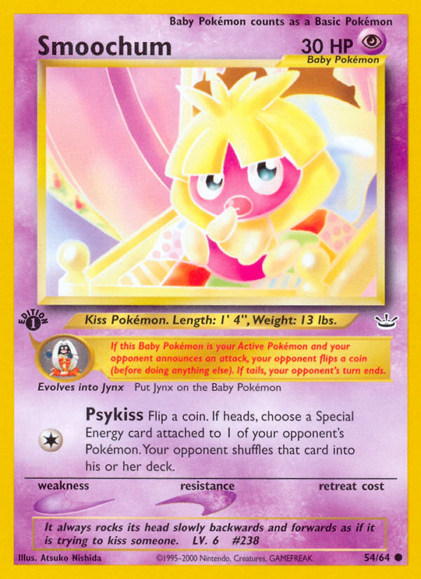 Smoochum (54/64) [Neo Revelation 1st Edition] | Odin's Place