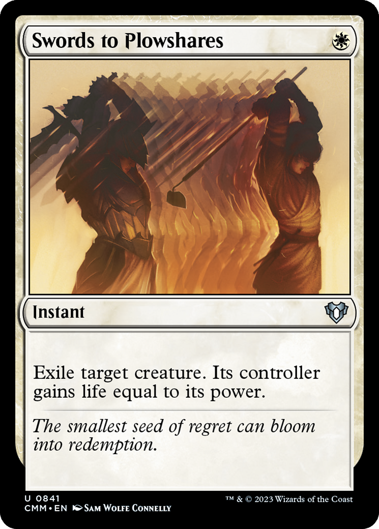 Swords to Plowshares [Commander Masters] | Odin's Place