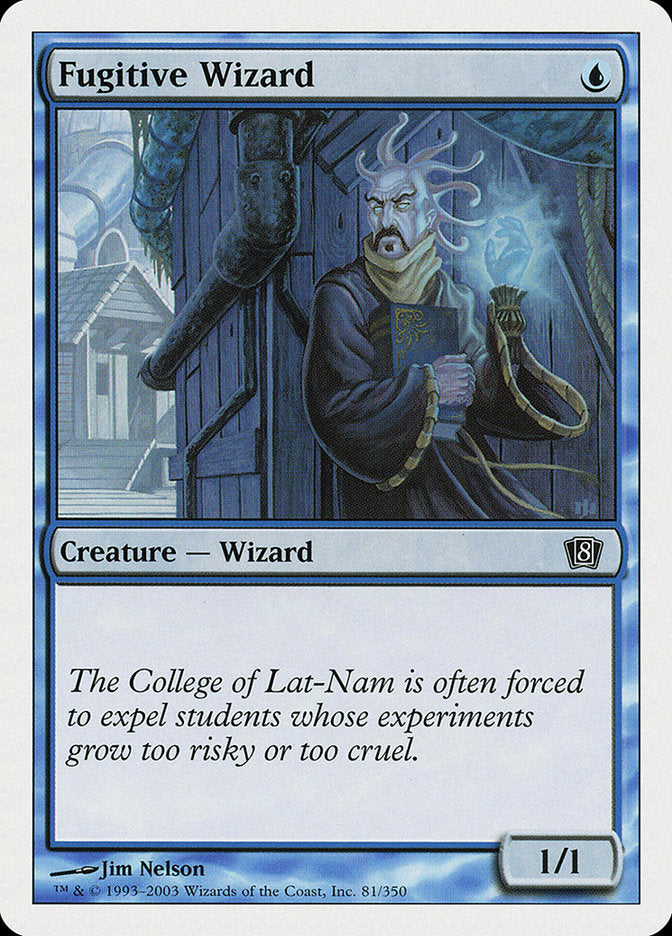 Fugitive Wizard (81) [Eighth Edition] | Odin's Place
