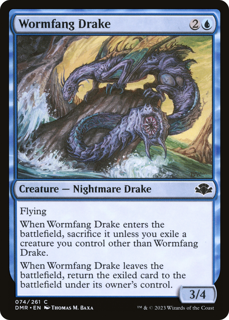 Wormfang Drake [Dominaria Remastered] | Odin's Place