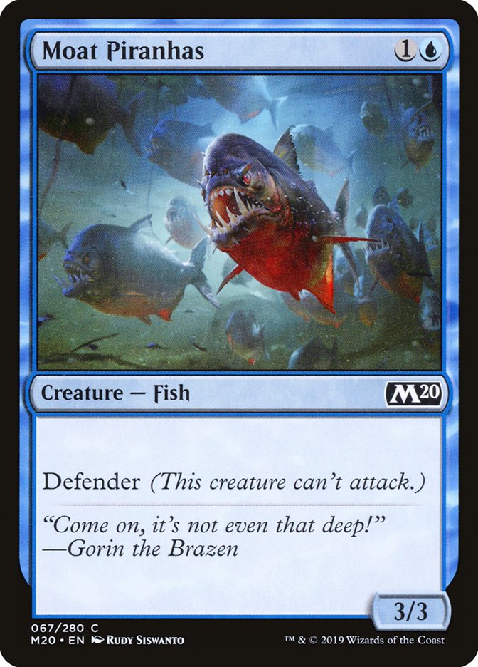 Moat Piranhas [Core Set 2020] | Odin's Place
