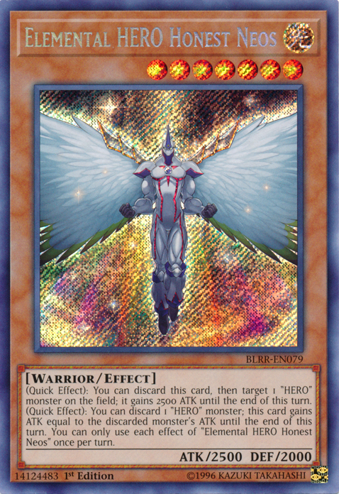 Elemental Hero Honest Neos [BLRR-EN079] Secret Rare | Odin's Place