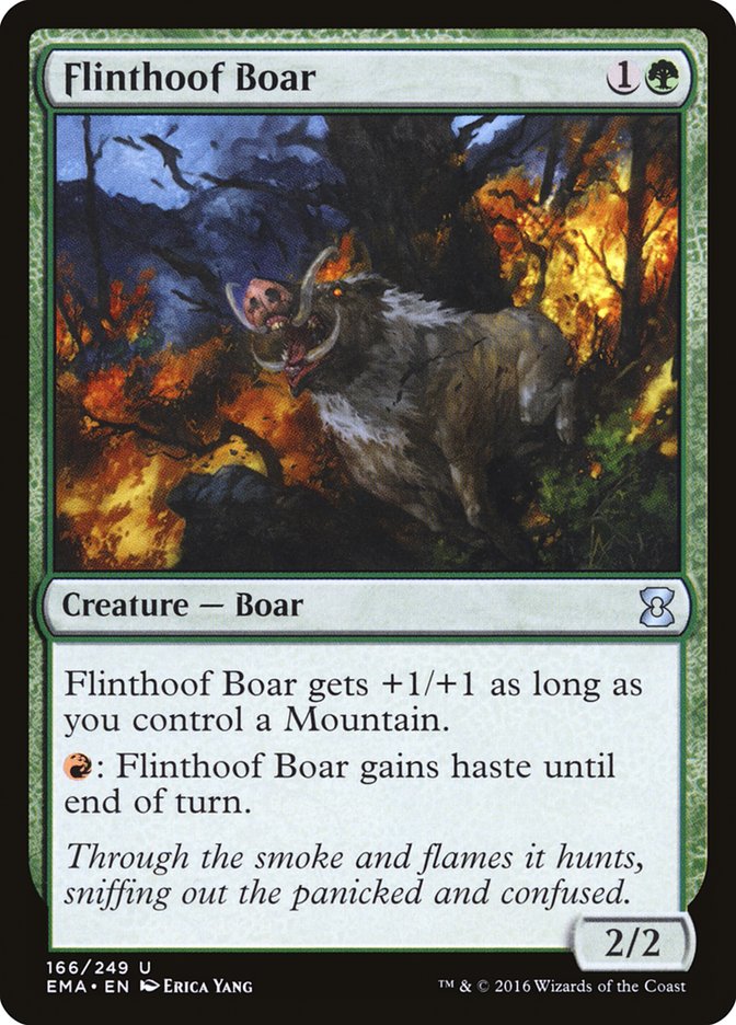 Flinthoof Boar (166) [Eternal Masters] | Odin's Place