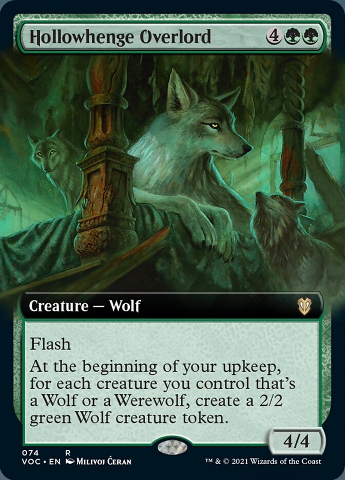 Hollowhenge Overlord (Extended Art) [Innistrad: Crimson Vow Commander] | Odin's Place