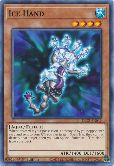 Ice Hand [DLCS-EN049] Common | Odin's Place