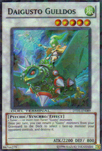 Daigusto Gulldos [DT05-EN089] Super Rare | Odin's Place