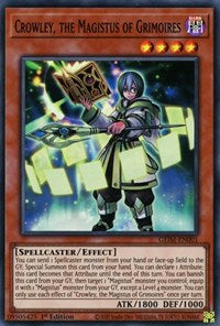 Crowley, the Magistus of Grimoires [GEIM-EN001] Super Rare | Odin's Place