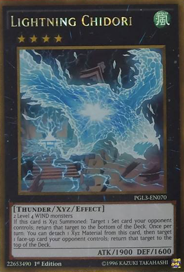Lightning Chidori [PGL3-EN070] Gold Rare | Odin's Place