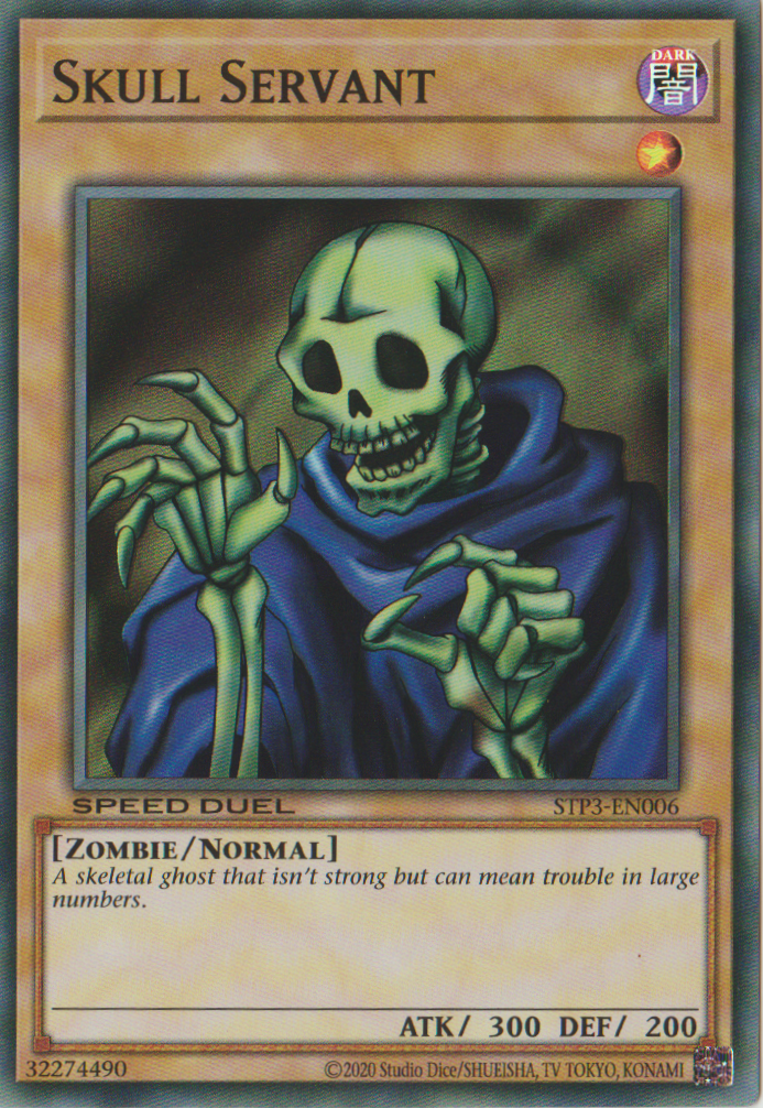 Skull Servant [STP3-EN006] Super Rare | Odin's Place