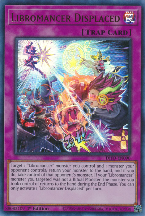 Libromancer Displaced [DIFO-EN090] Ultra Rare | Odin's Place