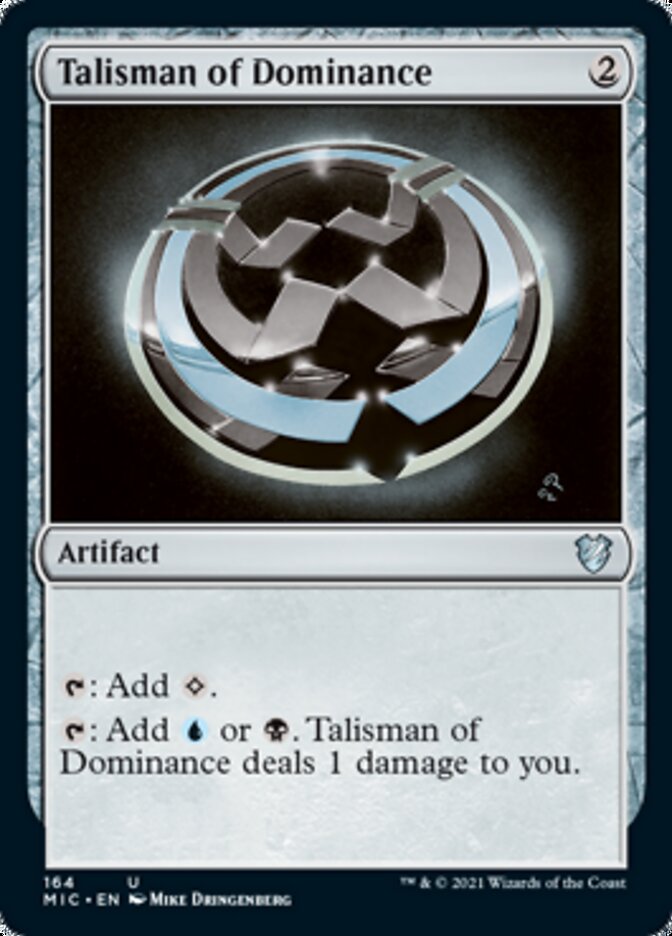 Talisman of Dominance [Innistrad: Midnight Hunt Commander] | Odin's Place