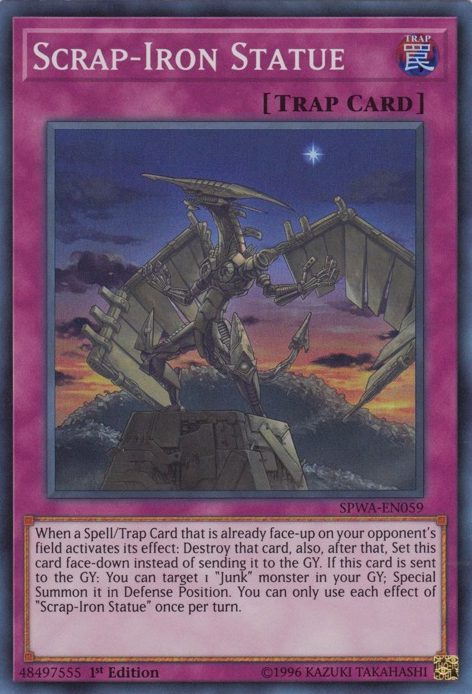 Scrap-Iron Statue [SPWA-EN059] Super Rare | Odin's Place