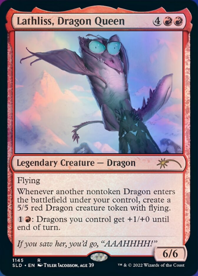 Lathliss, Dragon Queen (1145) [Secret Lair Drop Series] | Odin's Place
