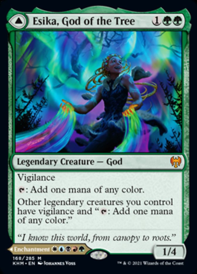 Esika, God of the Tree // The Prismatic Bridge [Kaldheim] | Odin's Place